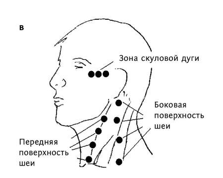 Боковая точка. Точки на шее. Боковая поверхность шеи шиацу точки. Верхняя точка челюсти Акупрессура. Точки на шее для кровообращения.