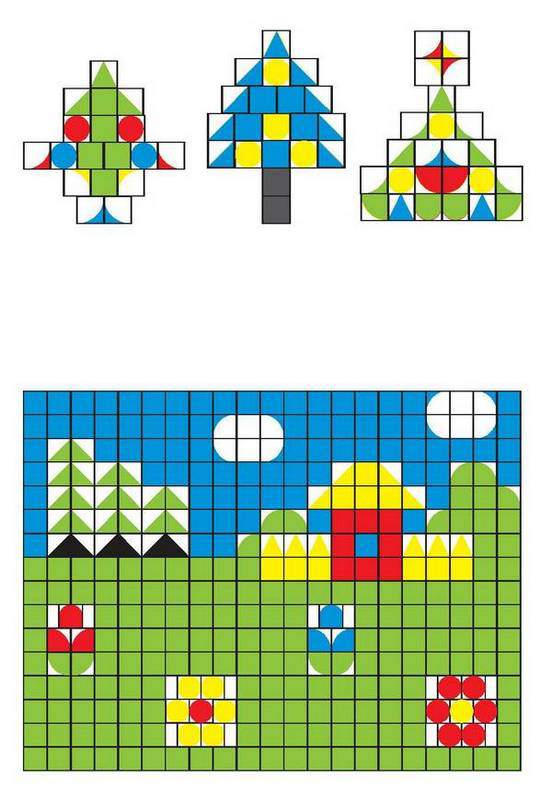 Схемы для мозаики. Новикова «Геометрическая мозаика»;. Геометрическая мозаика для дошкольников. Мозаика из квадратиков для детей. Мозаика из геометрических фигур.