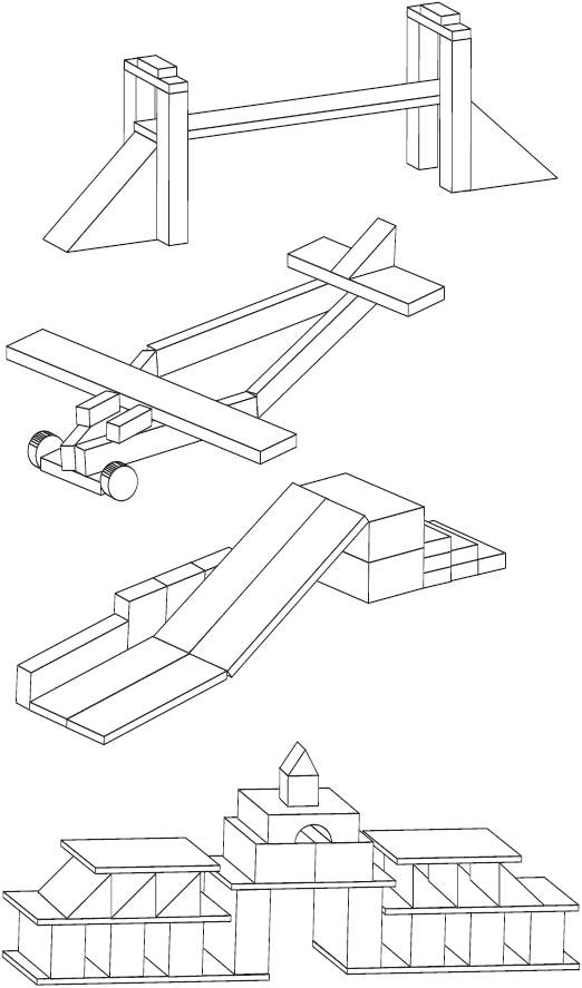 Схемы мостов для конструирования в детском саду