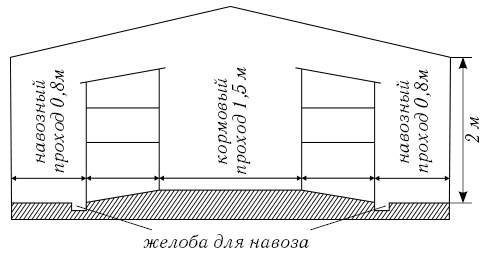 Шедовая система содержания кроликов схема