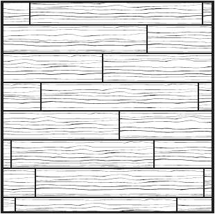 Рисунок укладки паркетной доски