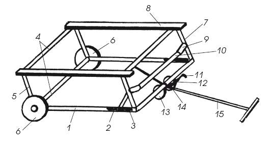Тележка пасечная своими руками чертежи