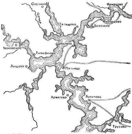 Карта рыбных мест истринского водохранилища